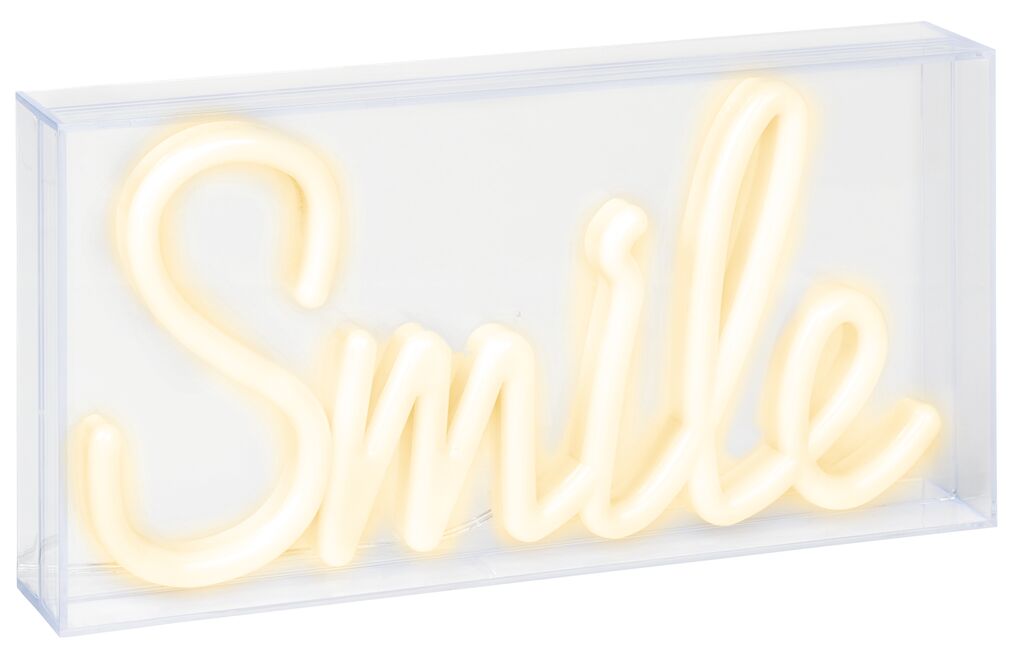 Smile LED-Neonschild