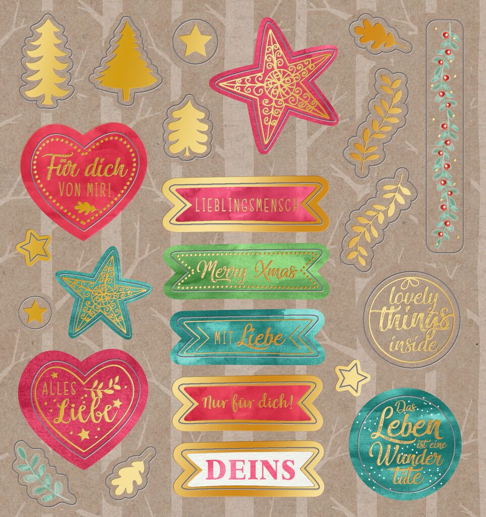 Stickerbuch Weihnachten Stickerbuch Weihnachten