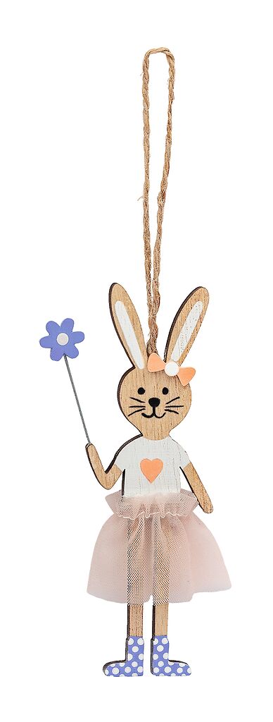 Anhänger Hasenbande weiß