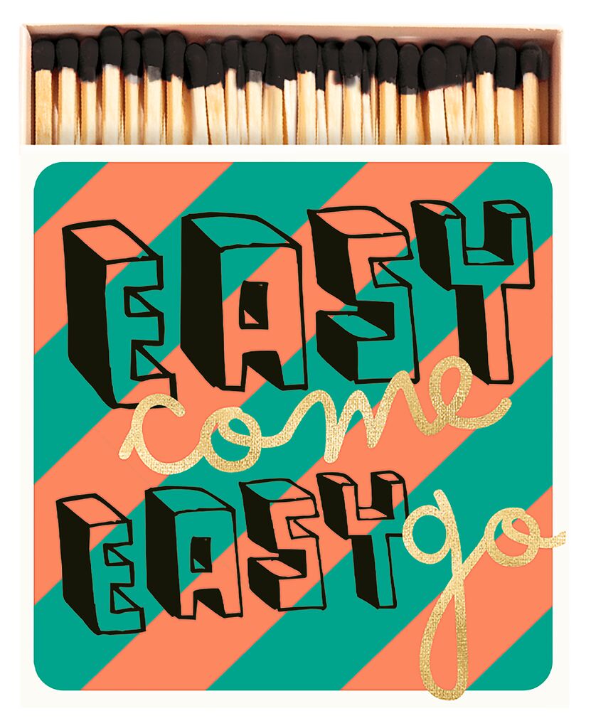 Streichholzschachtel Neon Easy come