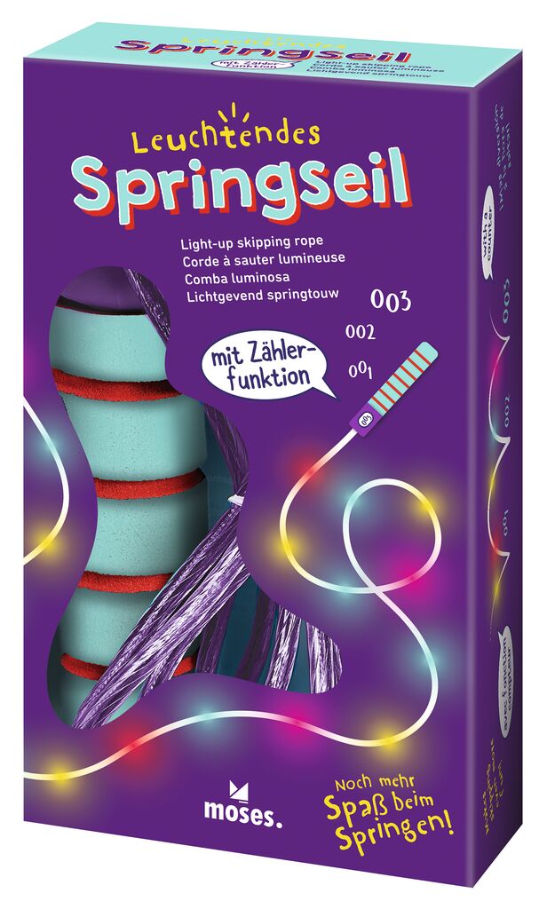 Leuchtendes Springseil Leuchtendes Springseil