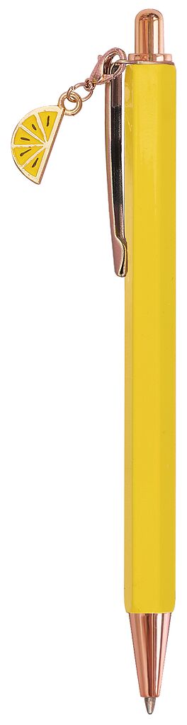 Kugelschreiber Lemon Line gelb