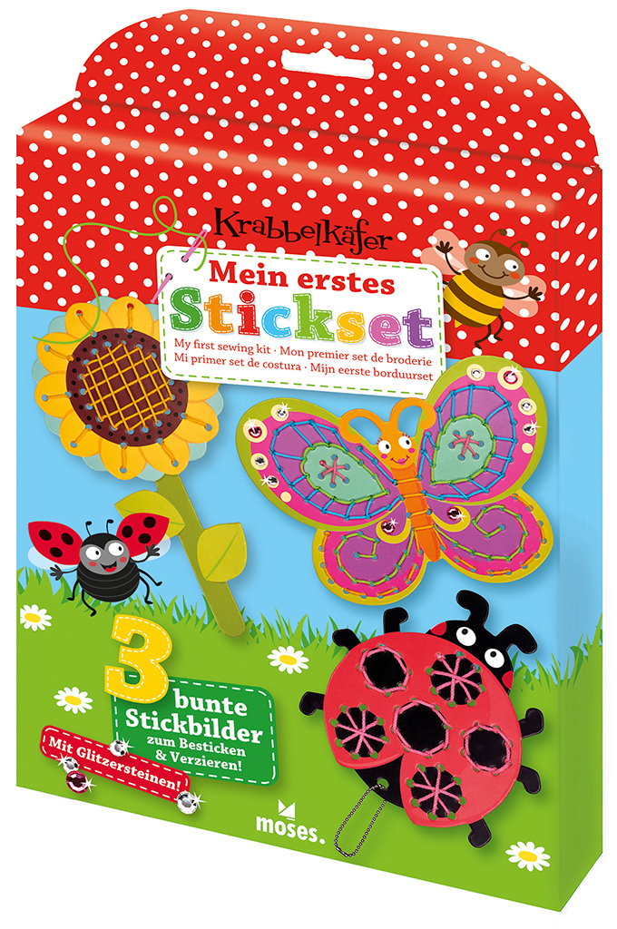 Krabbelkäfer Mein erstes Stick-Set Krabbelkäfer Mein erstes Stick-Set