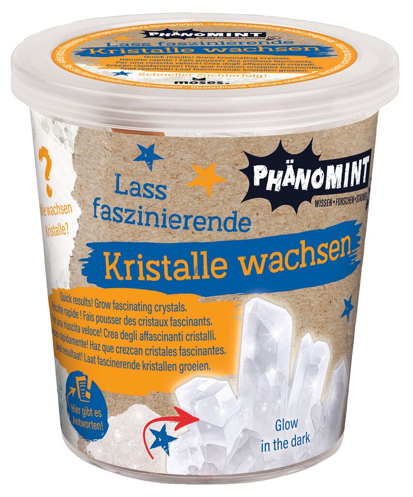 PhänoMINT Kristalle züchten weiß