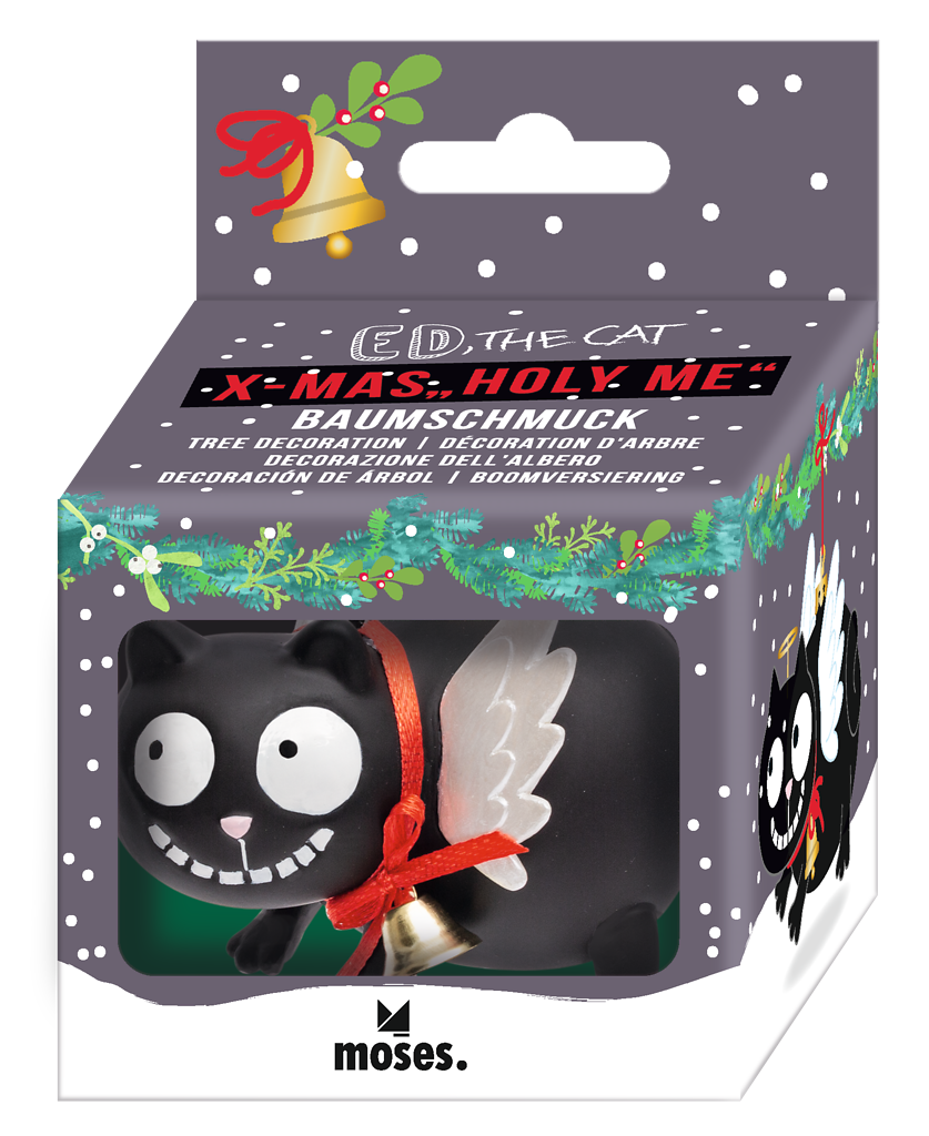 Ed, the Cat Baumschmuck Xmas Holy me