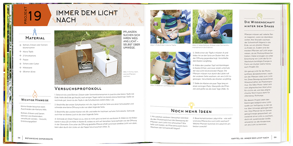 Die spannendsten Outdoor-Experimente für Kinder Die spannendsten Outdoor-Experimente für Kinder