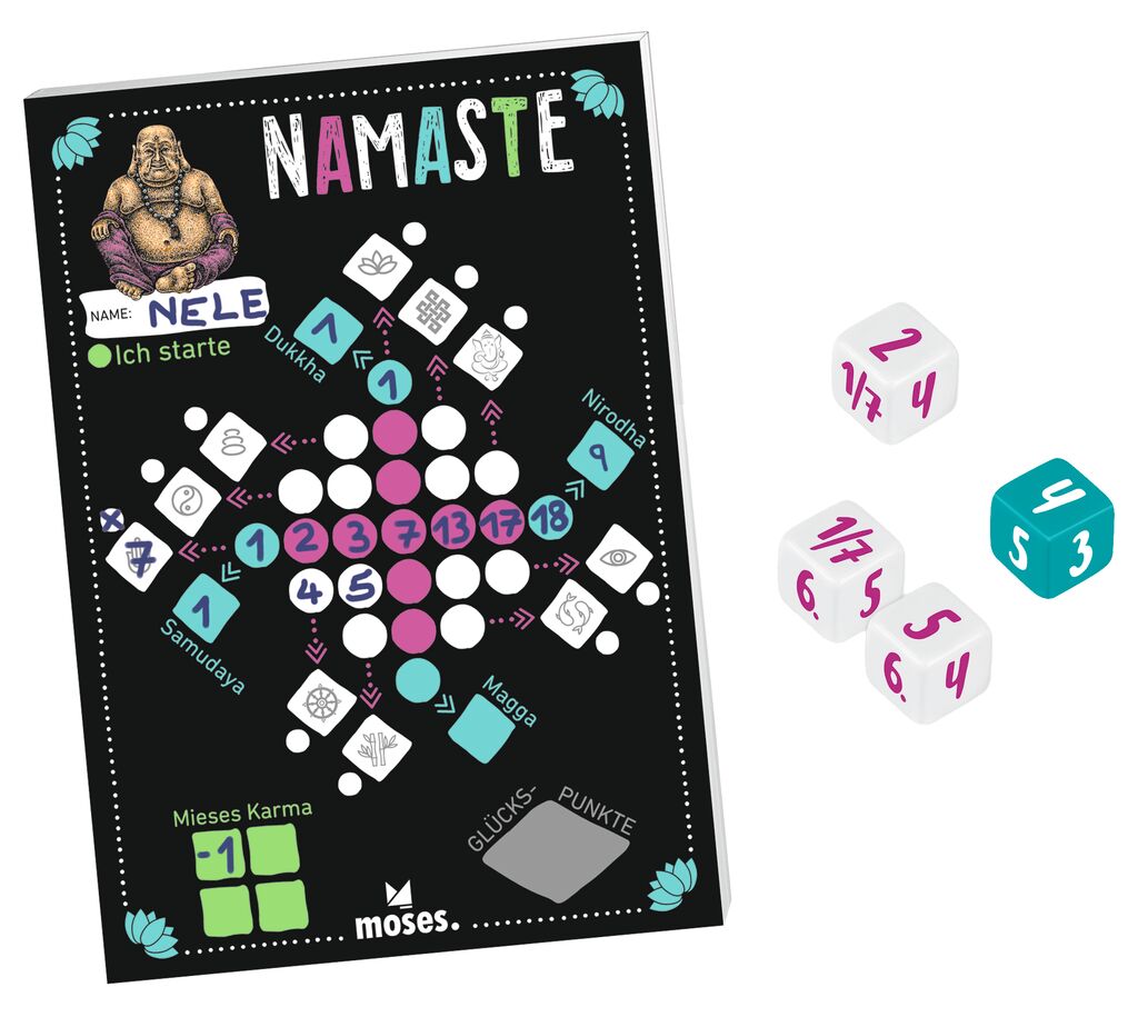 Namaste - Würfelspiel