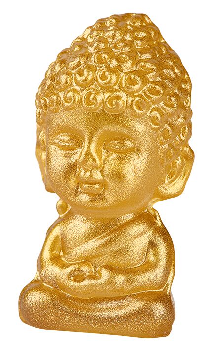 Omm for you Glücksbringer Buddha gold