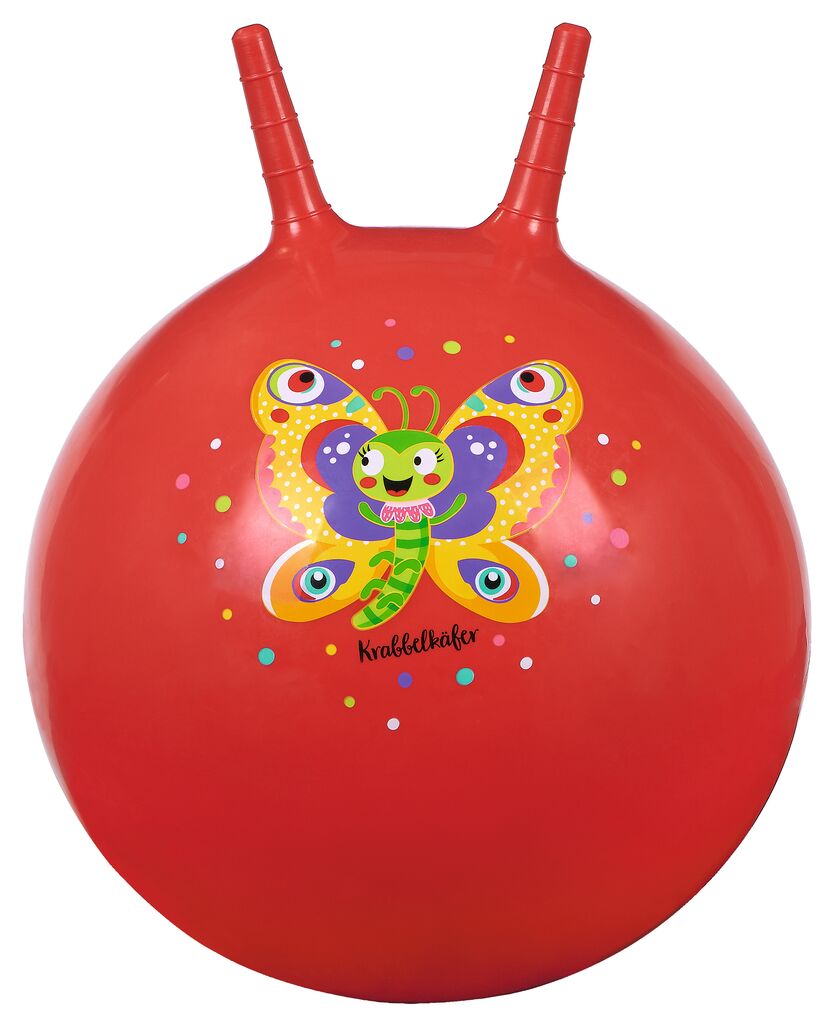 Krabbelkäfer Hüpfball Schmetterling