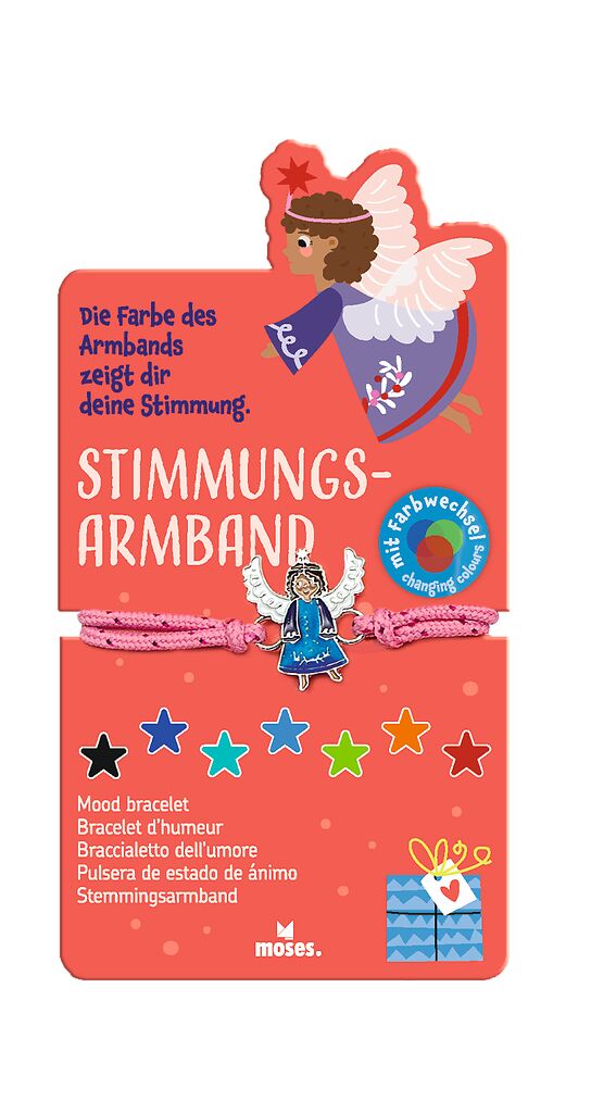 Stimmungsarmband Sternenstaub Engel