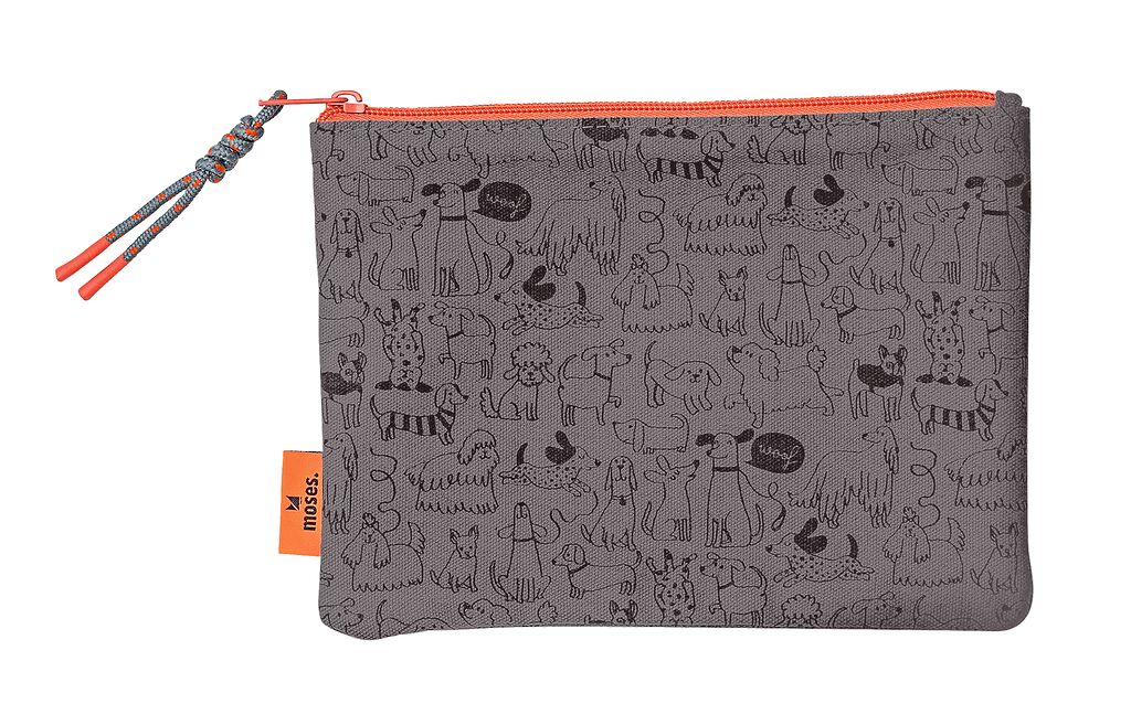 Kleine Tasche Dog Lover grau