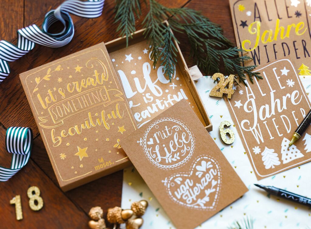 Handlettering Starter-Set Winterwunder Handlettering Starter-Set Winterwunder
