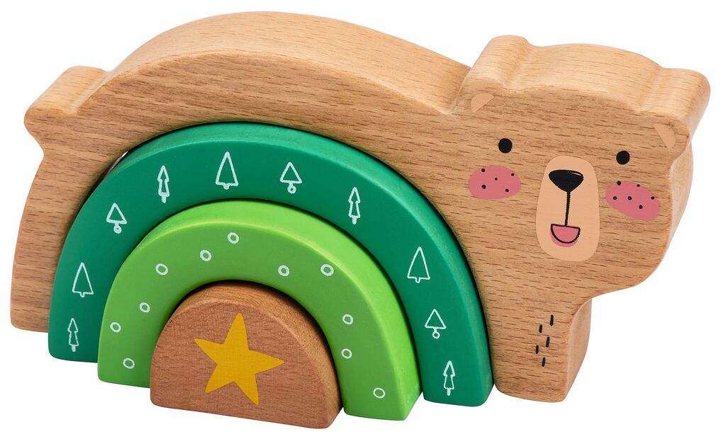 Holz-Stapelspiel Bärchen