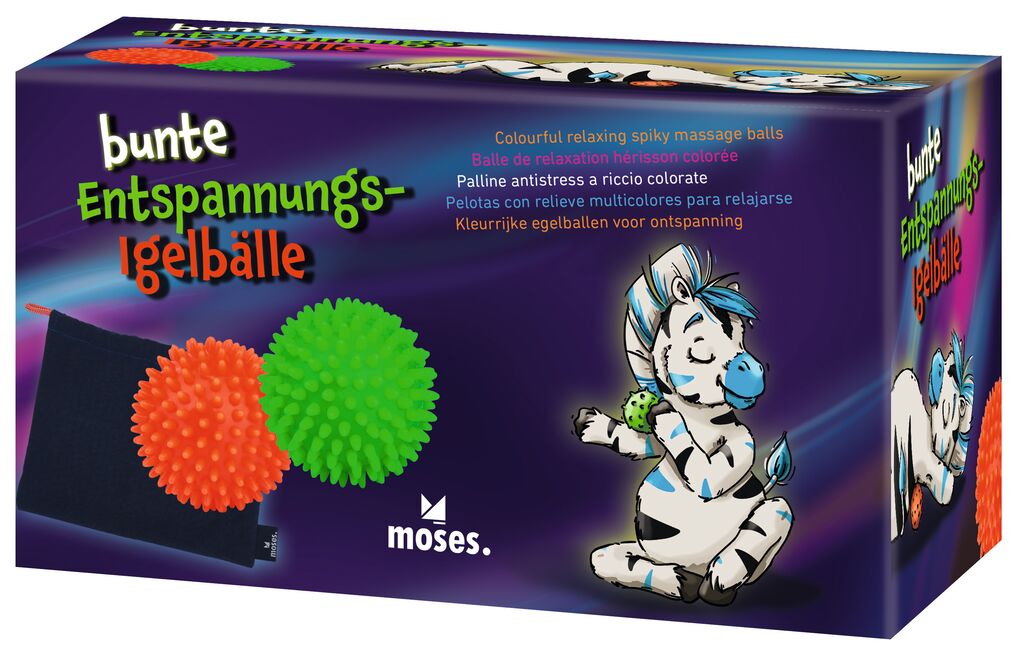 Bunte-Entspannungs-Igelbälle Bunte-Entspannungs-Igelbälle
