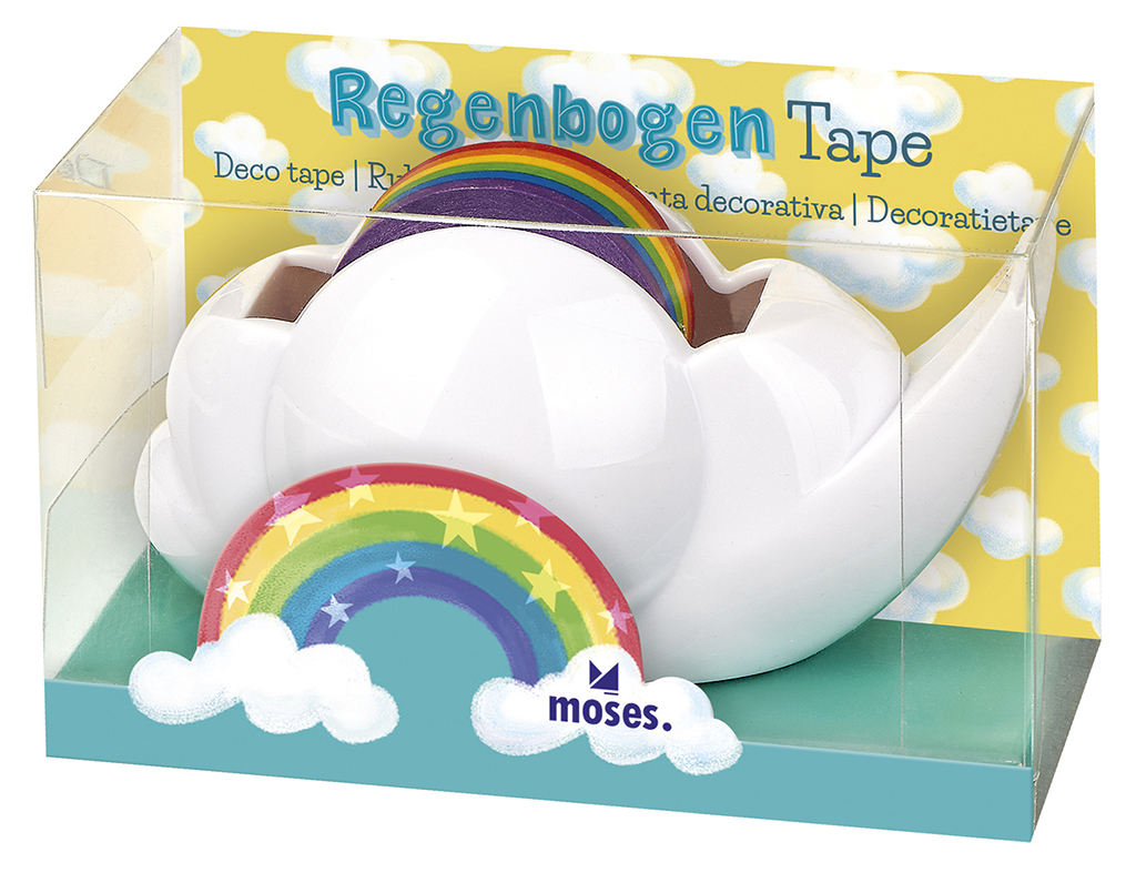 Regenbogen Deko-Tape Regenbogen Deko-Tape