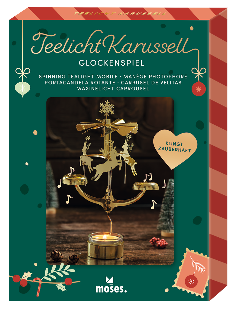 Teelicht-Karussell Glockenspiel