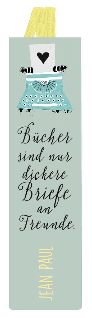 moses. libri_x Lesezeichen mit Band Briefe an Freunde