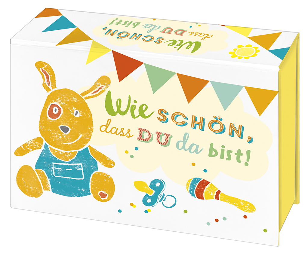 Wie schön, dass du da bist! - Geschenkbox & Meilensteinkarten zur Geburt Wie schön, dass du da bist! - Geschenkbox & Meilensteinkarten zur Geburt