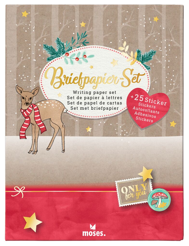 Briefpapier-Set Winterwunder Briefpapier-Set Winterwunder