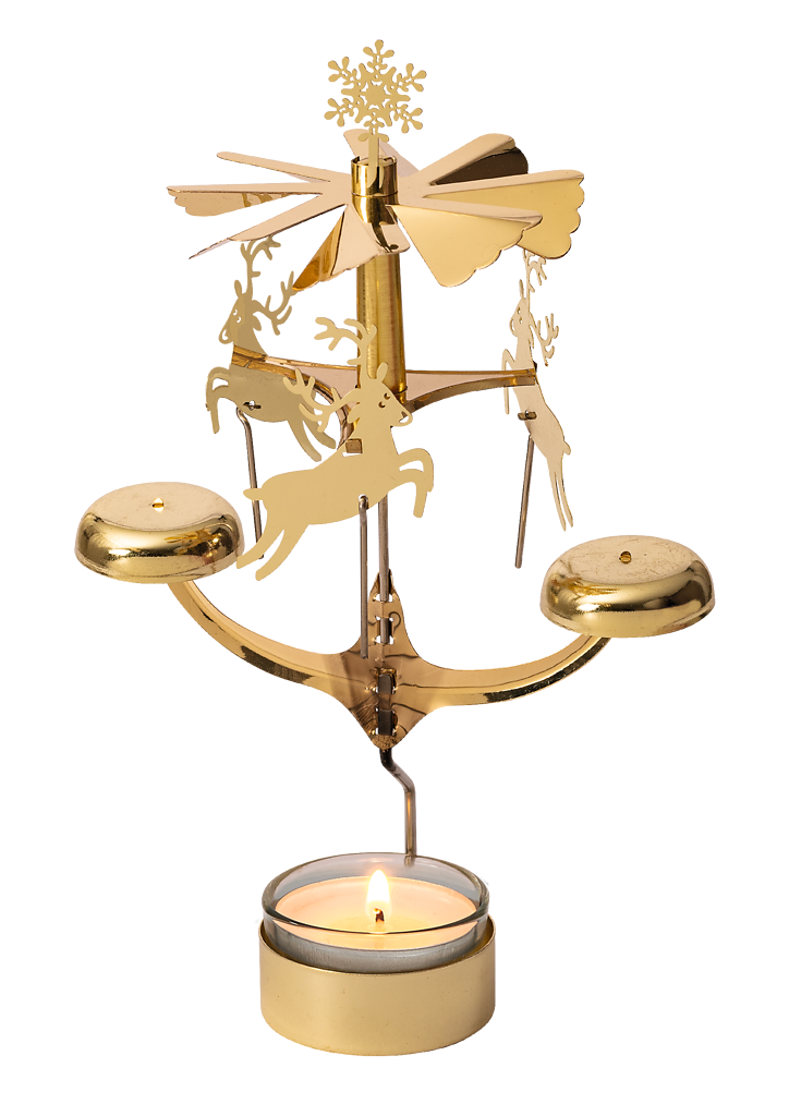 Teelicht-Karussell Glockenspiel