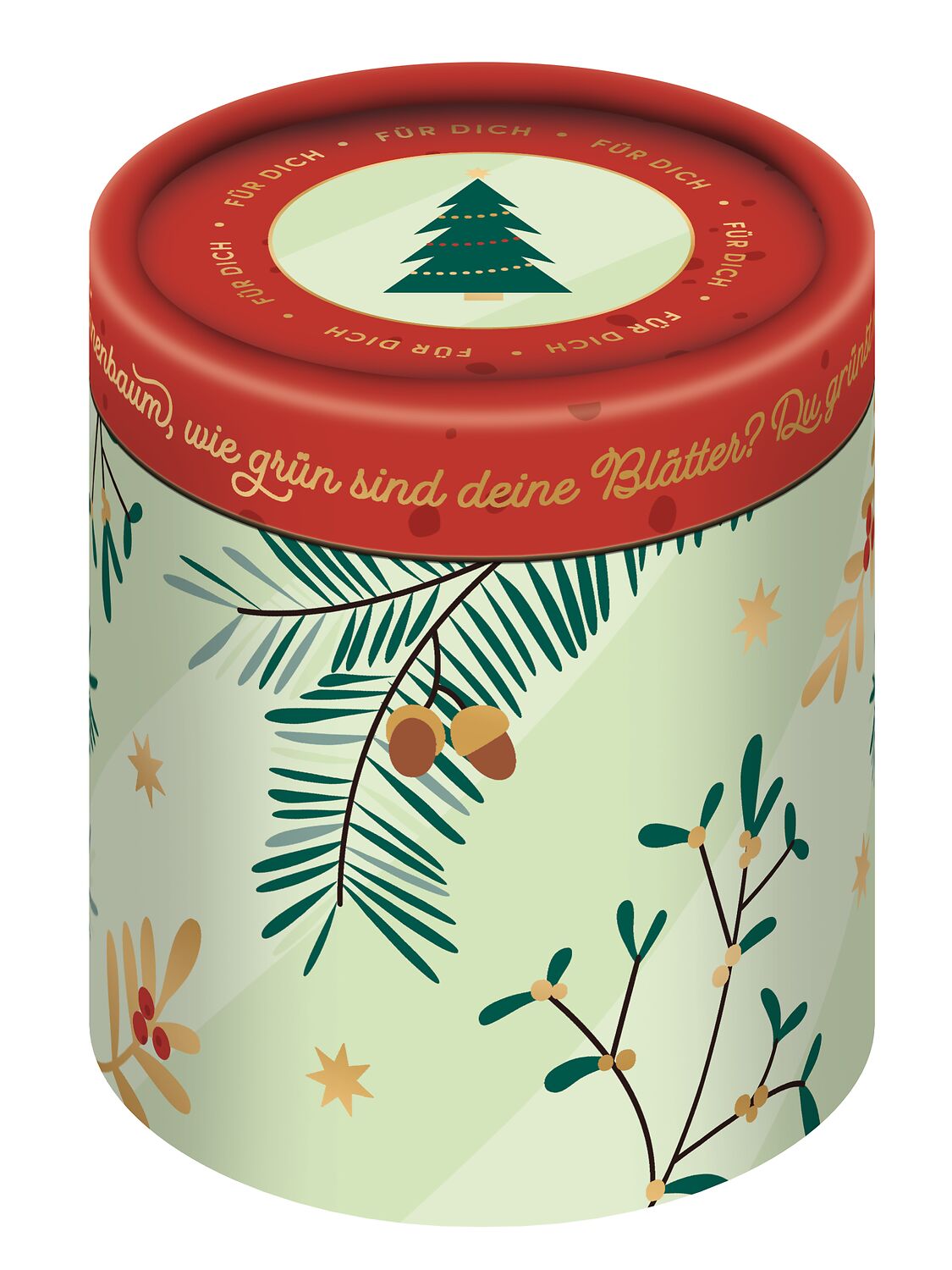 Gutschein-Spieluhrdose O Tannenbaum