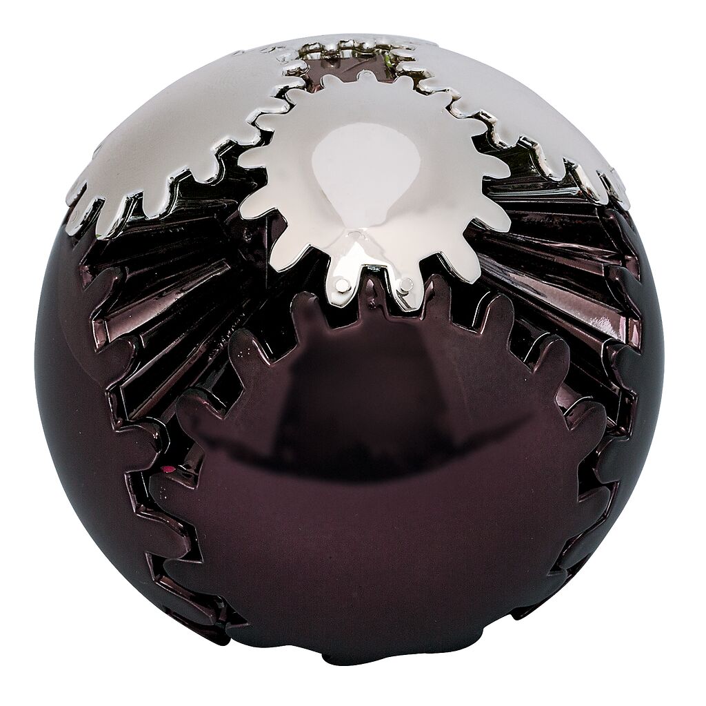 PhänoMINT Zahnradball schwarz
