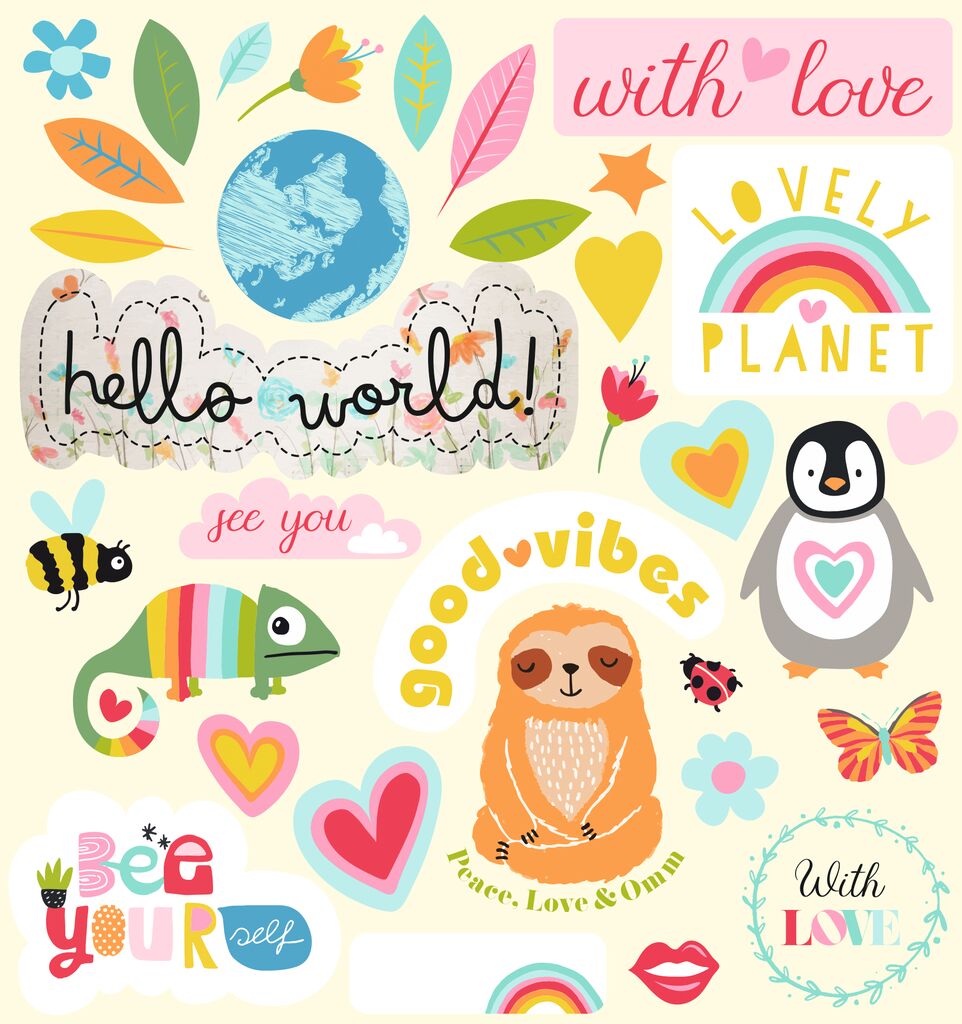 Lovely Planet Stickerbuch