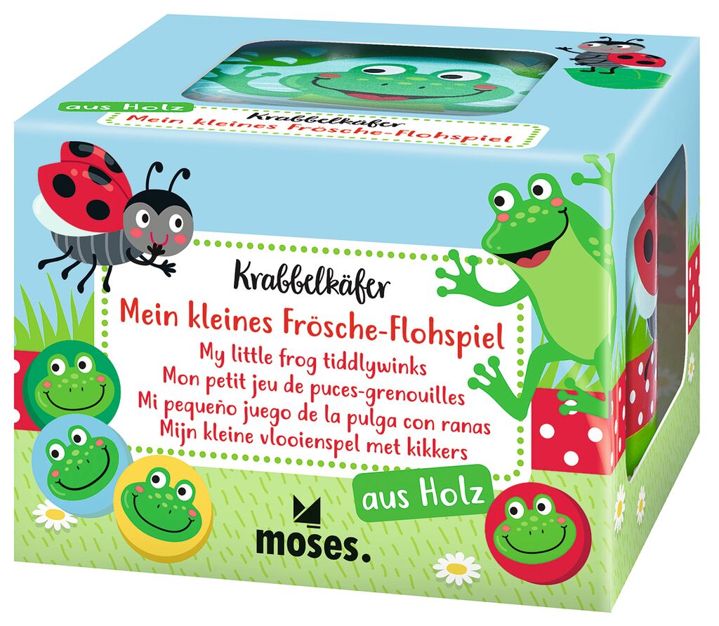 Krabbelkäfer - Mein kleines Frösche-Flohspiel Krabbelkäfer - Mein kleines Frösche-Flohspiel