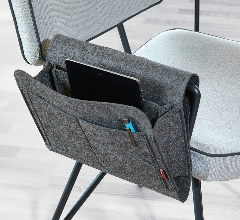 Betttasche Organizer, Aufbewahrung aus Filz Betttasche Organizer, Aufbewahrung aus Filz