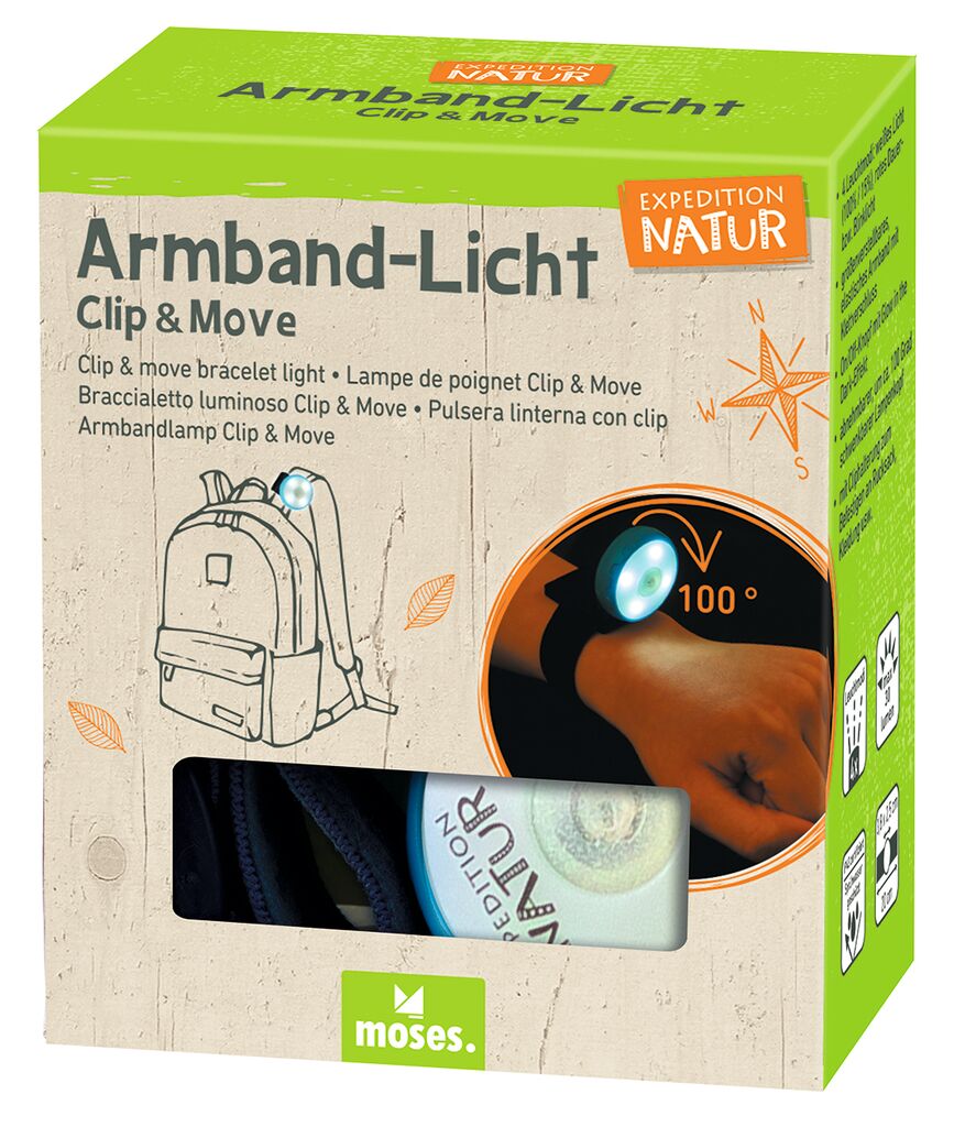 Expedition Natur Armband-Licht Clip & Move Expedition Natur Armband-Licht Clip & Move