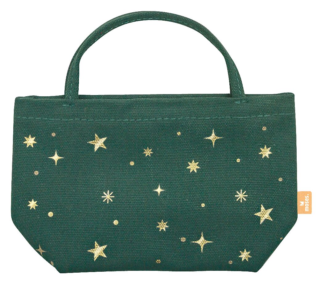 Kleine Geschenktasche grün