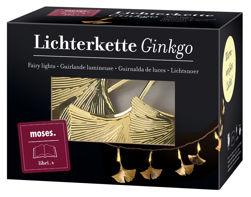 moses. libri_x Lichterkette Ginkgo