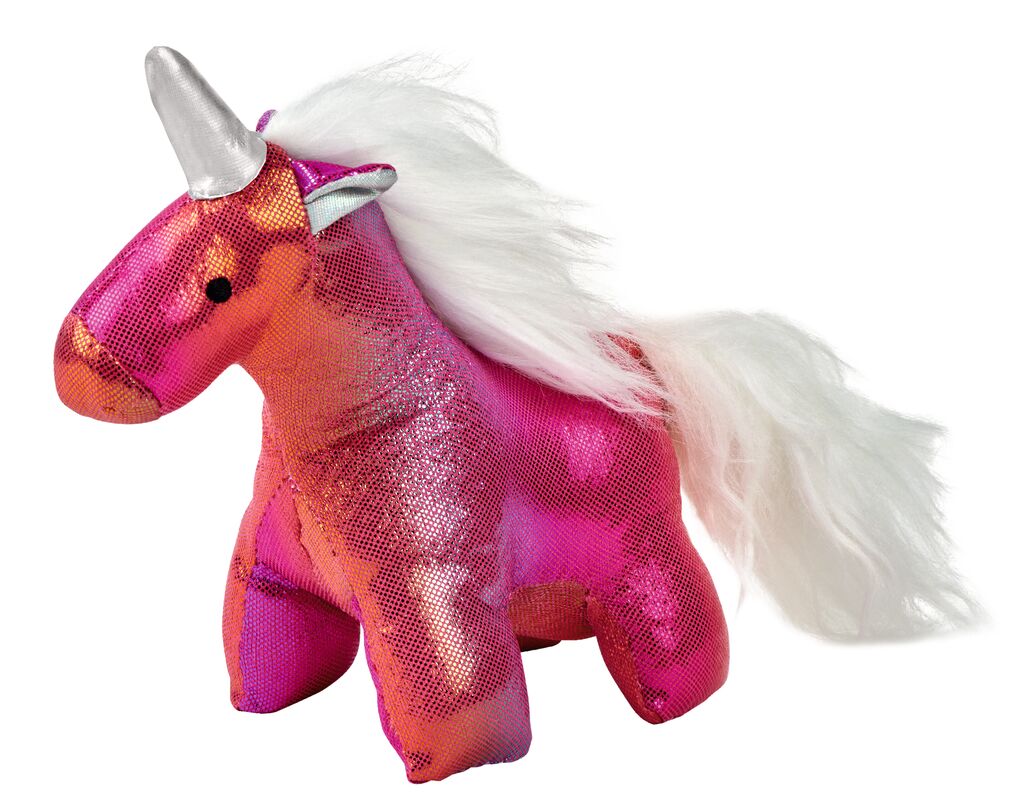 Sandtier Schimmerndes Einhorn pink