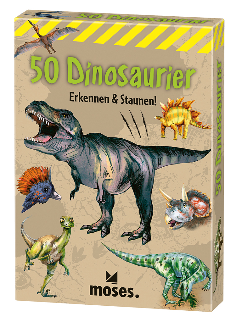 50 Dinosaurier - erkennen & staunen