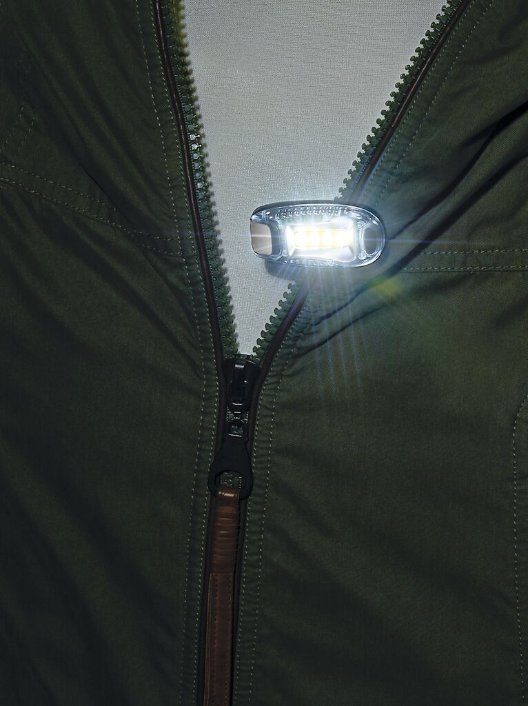 Expedition Natur LED-Clip silber