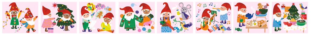 Projektorlampe Weihnachtsgeschichten