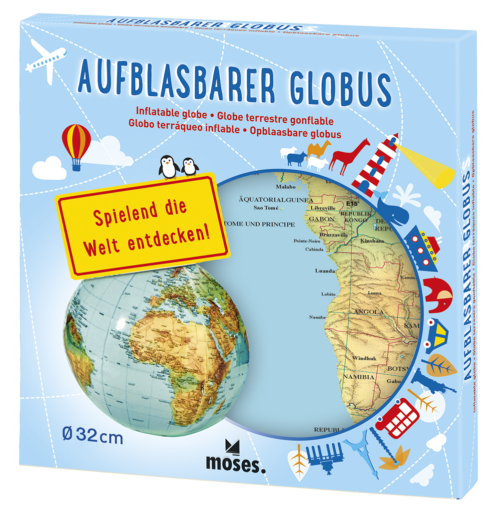 Aufblasbarer Globus