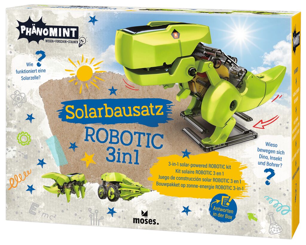 PhänoMINT Solarbausatz ROBOTIC 3 in 1 PhänoMINT Solarbausatz ROBOTIC 3 in 1