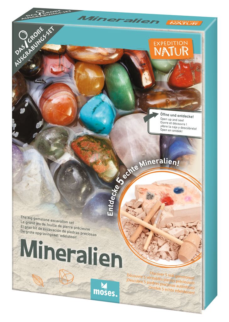 Expedition Natur - Das große Mineralien-Ausgrabungs-Set Expedition Natur - Das große Mineralien-Ausgrabungs-Set