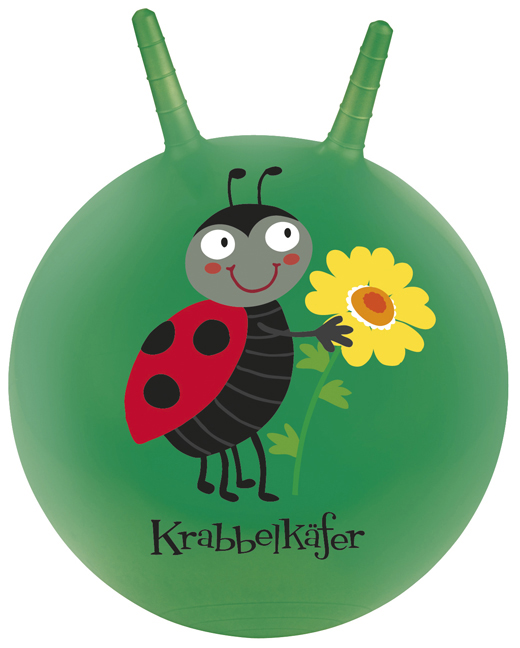 Krabbelkäfer Hüpfball