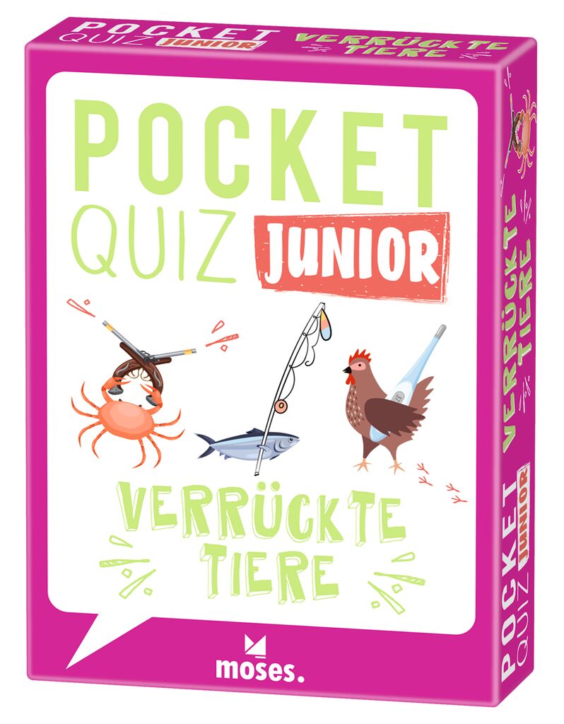 Pocket Quiz junior - Verrückte Tiere