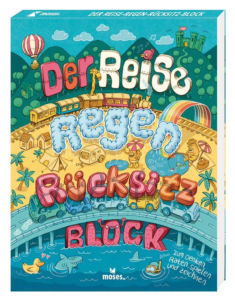 Der Reise-Regen-Rücksitz-Block Der Reise-Regen-Rücksitz-Block