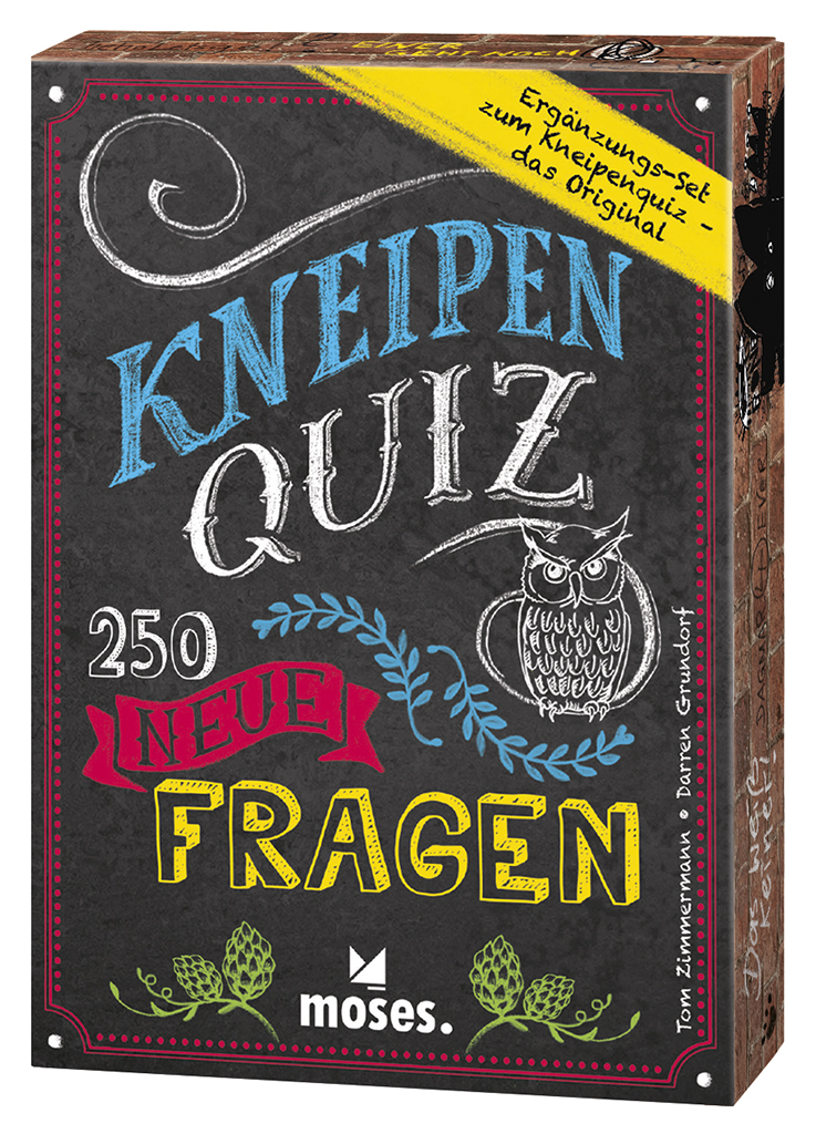 Kneipenquiz - 250 neue Fragen (1. Ergänzungsset)