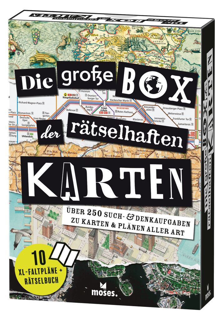 Die große Box der rätselhaften Karten Die große Box der rätselhaften Karten