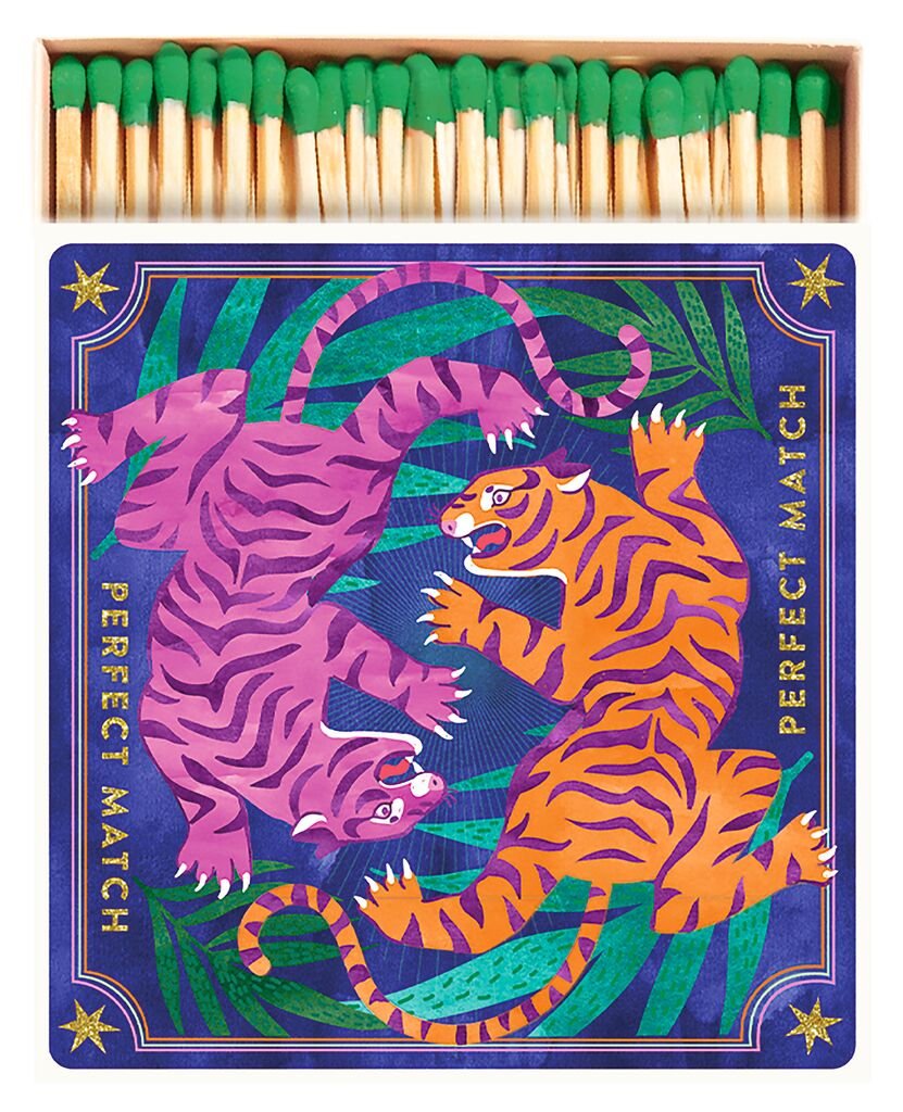 Streichholzschachtel Animal Tiger