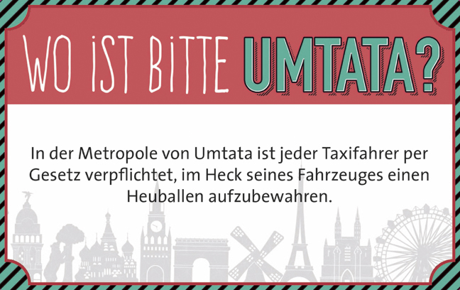 Wo ist bitte Umtata?