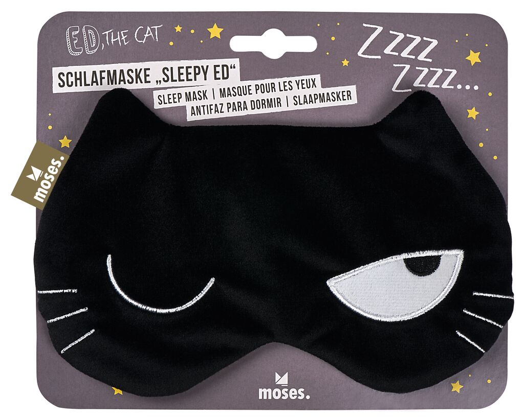 Ed, the Cat Schlafmaske Sleepy Ed