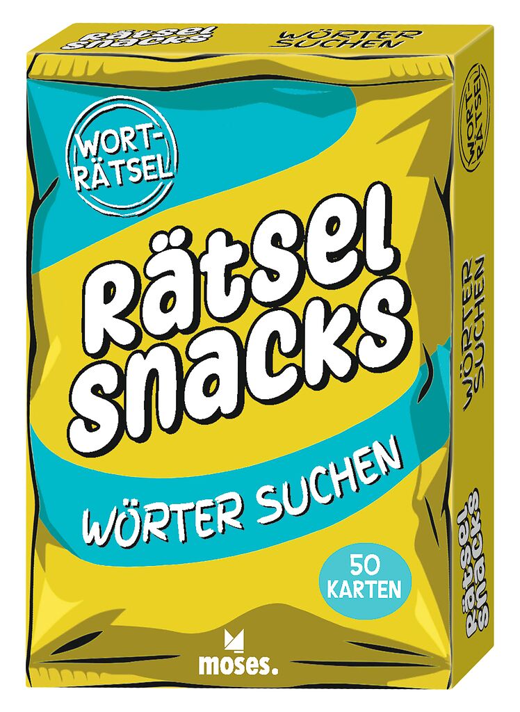 Rätsel Snacks Wörter suchen