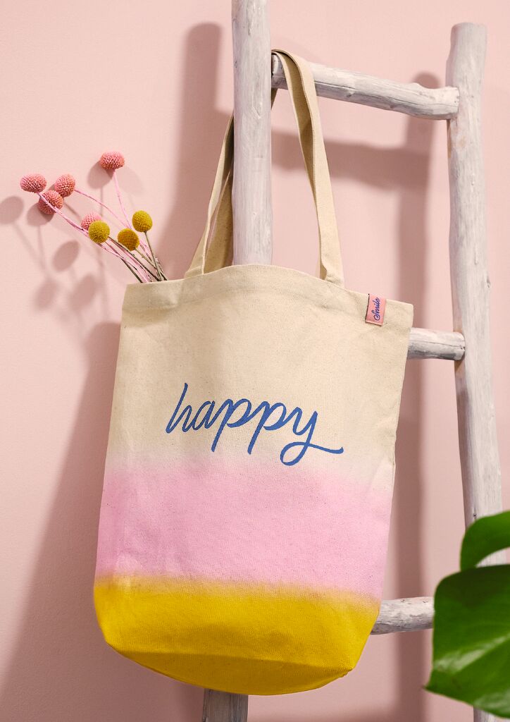 Smile Shopper Bio-Baumwolle Happy