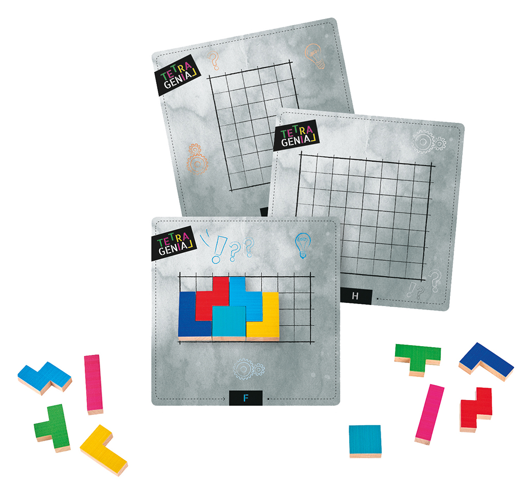 Tetragenial - Das analoge Logikpuzzle Tetragenial - Das analoge Logikpuzzle